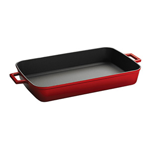 Lava Enameled Cast Iron Grill Pan 18 inch-Rectangle