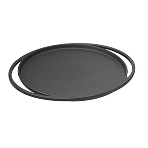 LAVA CAST IRON Lava Enameled Cast Iron Pizza Pan-Crepe and Pancake Pan 8  inch