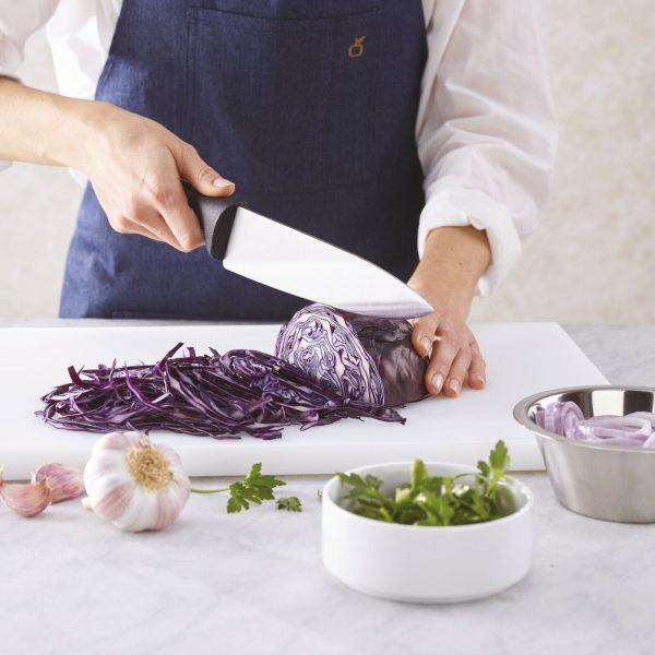 Paderno Stamped Shear Knives Series 18000 Cook's Knife – 20/23/26cm - Stainless Steel - Polypropylene - Image 3