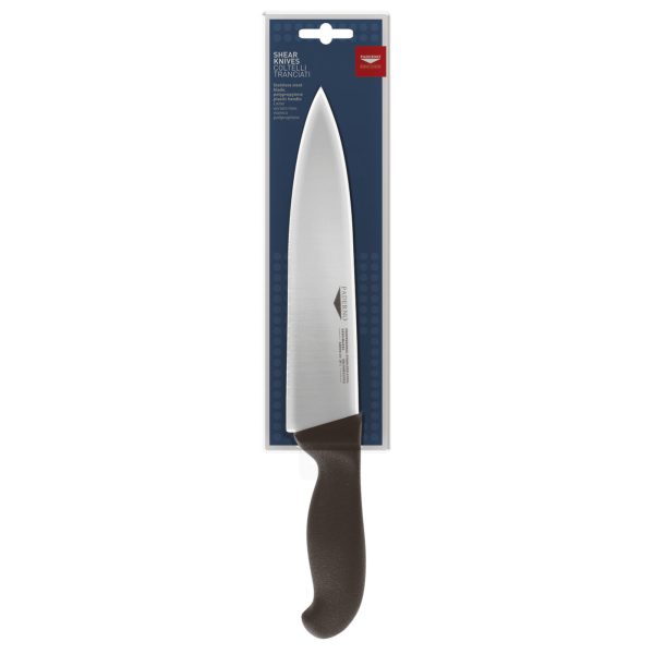 Paderno Stamped Shear Knives Series 18000 Cook's Knife – 20/23/26cm - Stainless Steel - Polypropylene - Image 6