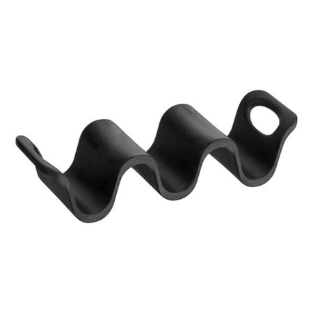 Tablecraft 10278BK Taco Taxi Black Taco Holder with 2 or 3 Compartments