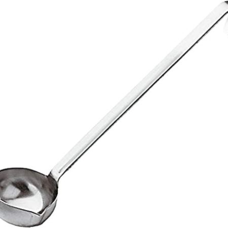 Paderno One Piece Ladle W/Spout Ø Cm 6,5 S/Steel  Short Handle