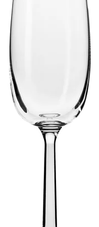 Krosno Champagne Glasses | Set of 6 | 170 ML | Pure Collection | Crystalline Glass | Dishwasher Safe | Elegant Flute Design - Image 2
