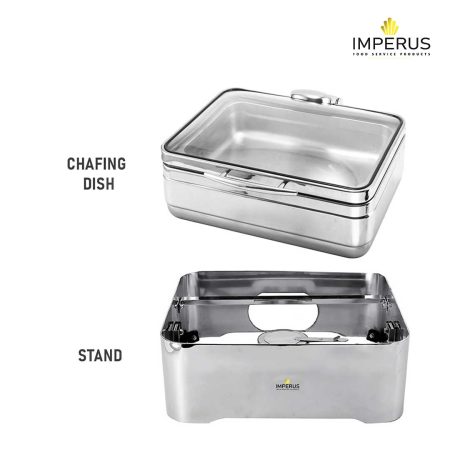 Imperus Chafing Dish Stand For - 113.21302 Square GN 2/3 Chafing Dish - Image 2