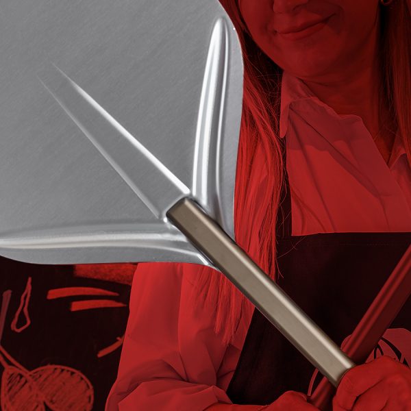 ABM ECO PIZZA PEEL 33 CM - SHORT HANDLE (50CM) - Image 2