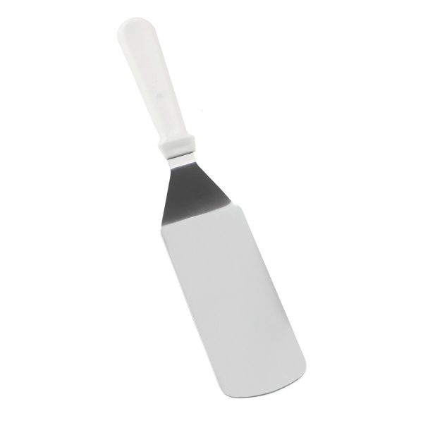 Tablecraft 15" Solid Turner, White Handle