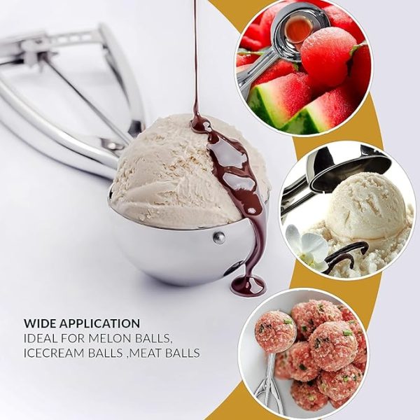Paderno Ice Cream Scoop S/Steel - Image 7