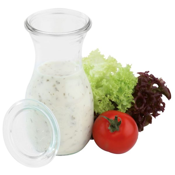 Paderno Bottle+Cover Ml 250, 6 Pcs Glass