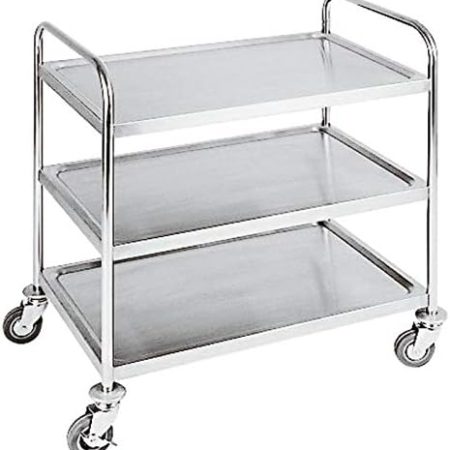 Paderno 3 Tier Trolley S/Steel - Image 2
