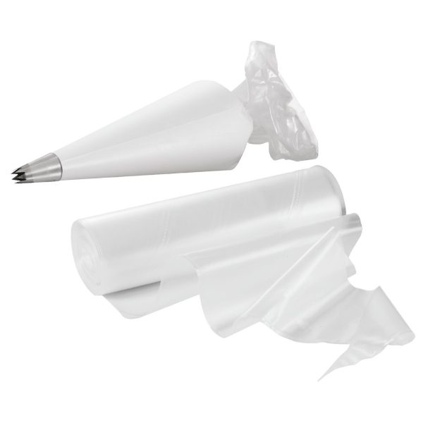 Paderno 100 Pcs Disposable Icing Bags PE Dim= my 80 h. cm. 30