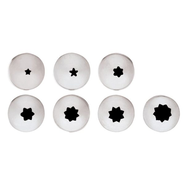 Paderno 7 Pcs Decorating Tubes