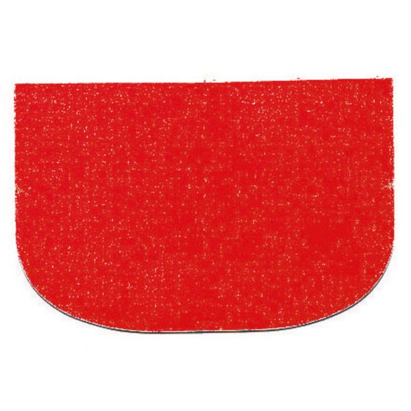 Paderno Dough Scraper, 10 Pcs Mm 148X99 Pp Red