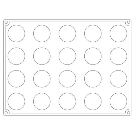 Paderno Mold Sphere Dia 50 Mm 20 Pcs Silicon - Image 4