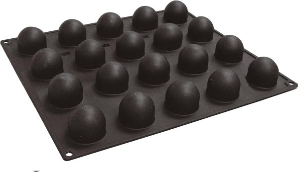 Paderno Mold Sphere Dia 50 Mm 20 Pcs Silicon
