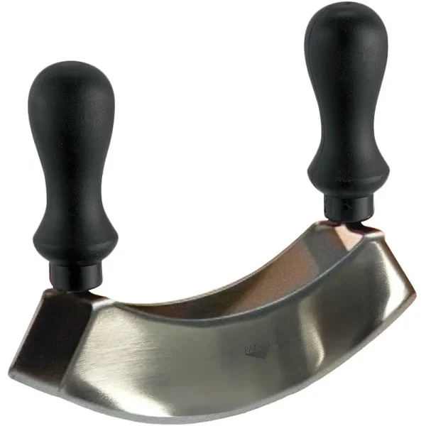Paderno Double Blade Mincing Knife S/Steel . - Image 6