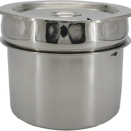 Imperus SS Soup Chafing Dish – 7 Ltr & 11 Ltr - Soup Chafing Dish, Stainless Steel Marmite Chafer Soup Warmer - Image 6