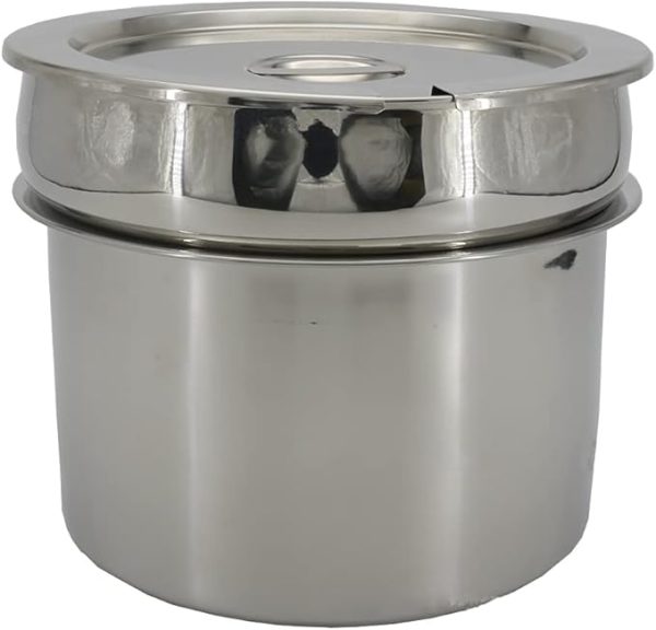 Imperus SS Soup Chafing Dish – 7 Ltr & 11 Ltr - Soup Chafing Dish, Stainless Steel Marmite Chafer Soup Warmer - Image 6
