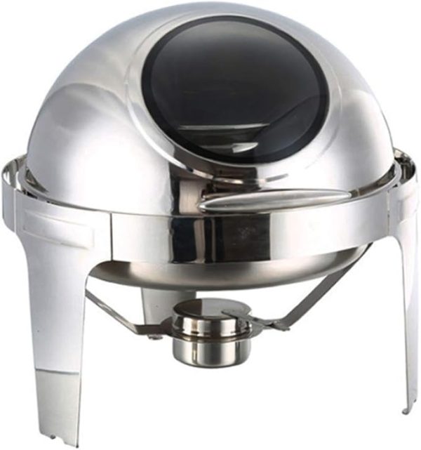 Imperus SS Round Roll Top Chafing Dish – 6 Ltr - Image 7