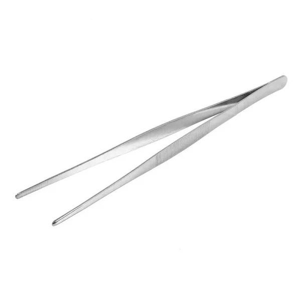 Imperus Straight Kitchen Tweezer 30 cm  – Premium Stainless Steel Precision Plating & Garnishing Tool