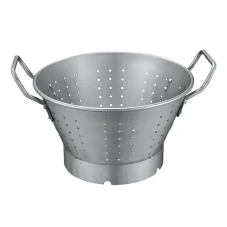 Imperus S/S Heavy Duty Colander – Professional-Grade Stainless Steel Strainer with Fine Mesh and Ergonomic Side Handles - Image 2