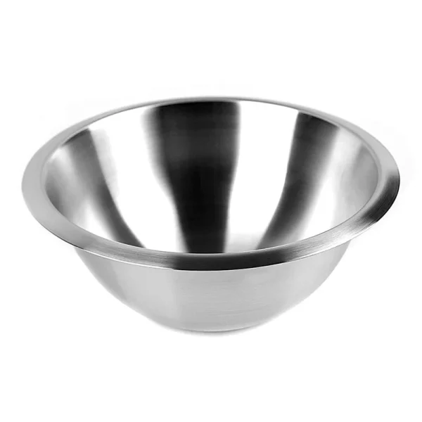 Imperus Hemispherical Mixing Bowl – Heavy-Duty Stainless Steel Mixing Bowl for Whipping, Kneading, Tossing & Marinating – Commercial & Home Kitchen Use