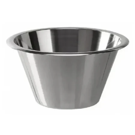 Imperus Flat Bottom Mixing Bowl – Heavy-Duty Stainless Steel Bowl for Mixing, Whisking, and Preparing Ingredients – Stable, Stackable, and Easy to Clean - Image 2