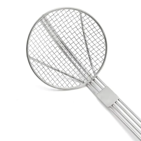 Imperus S/S Fine Mesh Skimmer – Professional-Grade Round Strainer for Frying, Draining & Skimming -  22 cm