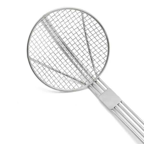 Imperus S/S Fine Mesh Skimmer – Professional-Grade Round Strainer for Frying, Draining & Skimming -  22 cm