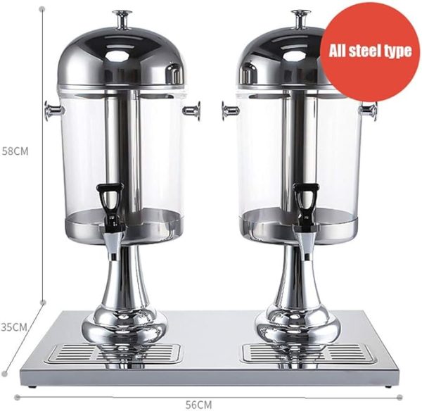 Imperus Double Head Juice Machine – 2x8L (Total 16L Capacity) - Image 5