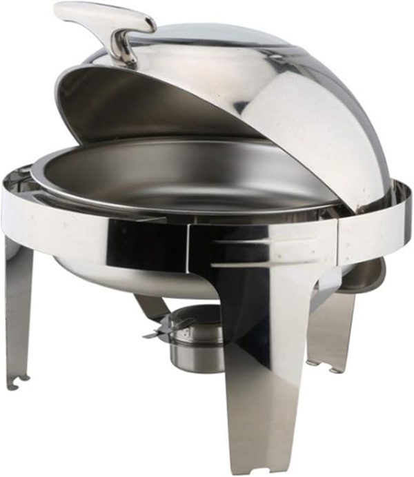 Imperus SS Round Roll Top Chafing Dish – 6 Ltr - Image 3