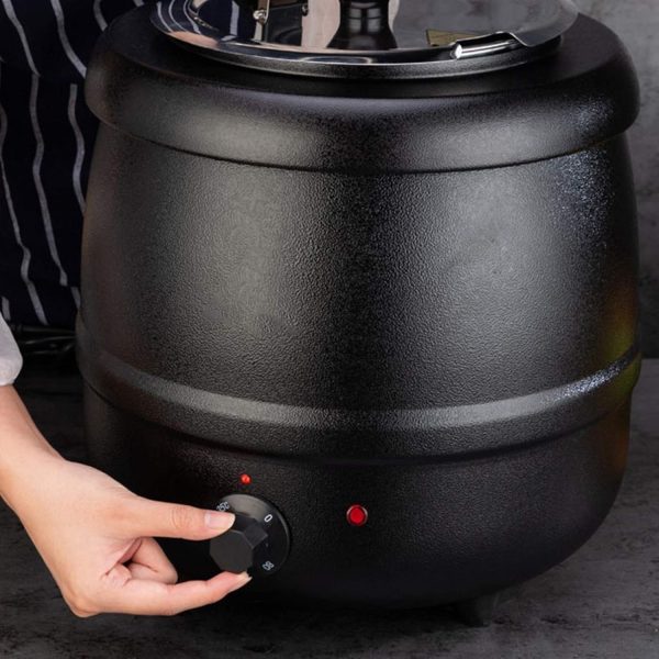 Imperus Electric Soup Turine - 10L Chafing Dish Soup Warmer Stainless Steel Soup Kettle - Image 6