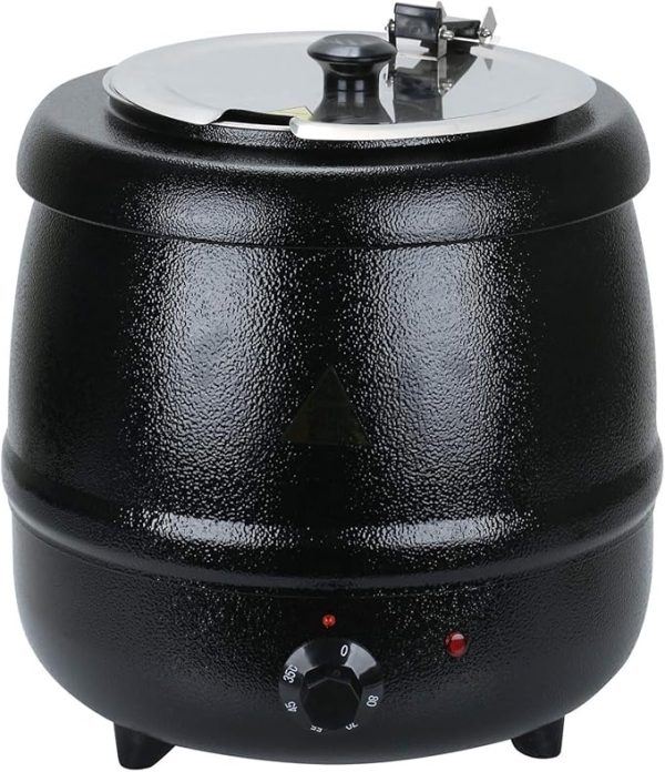 Imperus Electric Soup Turine - 10L Chafing Dish Soup Warmer Stainless Steel Soup Kettle - Image 3