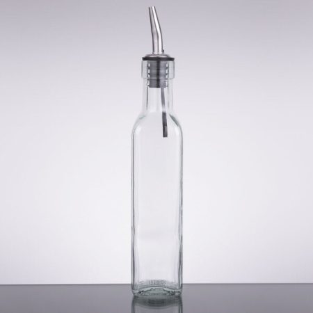 Tablecraft 9085 8.5 oz. Olive Oil Cruet with Pourer