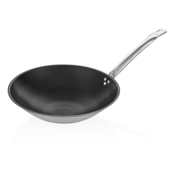 INDUCTION WOK PAN 36CM - NONSTICK