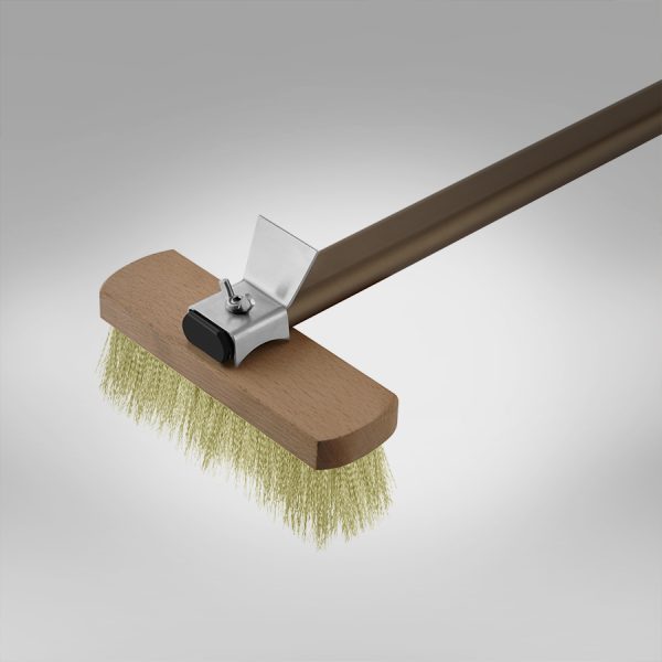 ABM OVEN BRUSH / LONG - BRASS BRISTLE