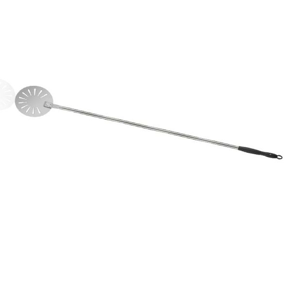 ABM STEEL PIZZA PEEL - PERFORATED 24CM