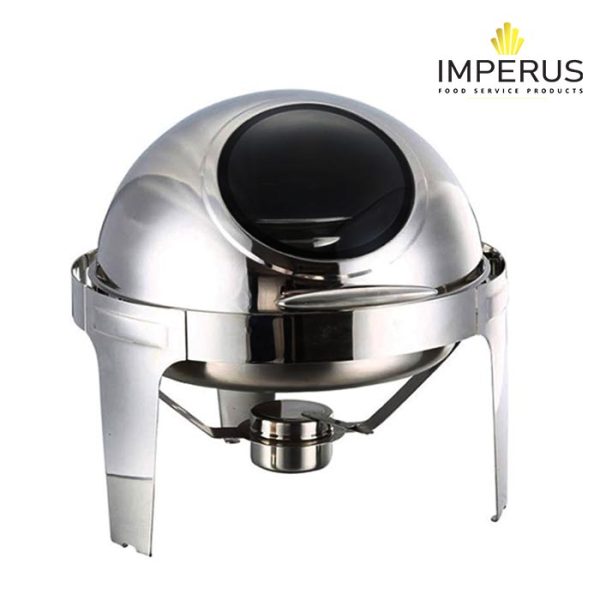Imperus SS Round Roll Top Chafing Dish – 6 Ltr