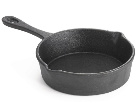 Tablecraft Cast Iron Cookware 12 oz Round Mini Skillet