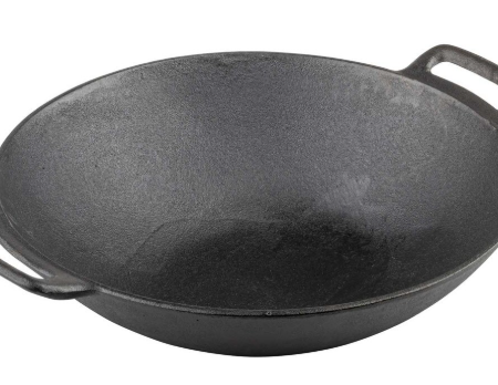 Tablecraft Cast Iron Cookware Round Wok