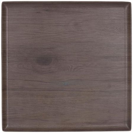 ILSA Oak wooden finish platter Woody Baker - melamine cm 30x30 - Image 2