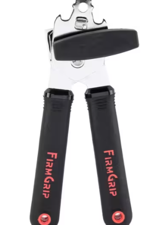 Tablecraft Hand Can Opener w/ Ergonomic Soft Grip Handle