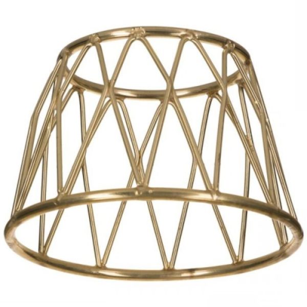 ILSA Universal non-slip display stand Crown - steel covered with golden PVC cm 25x21,2 h cm10 - Image 2