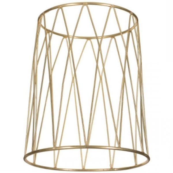 ILSA Universal non-slip display stand Crown - steel covered with golden PVC