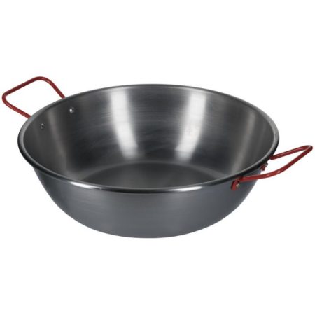 ILSA GARCIMA La Ideal polished carbon steel deep pan with handles - Image 2