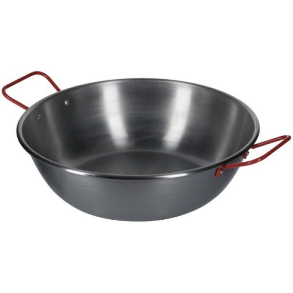 ILSA GARCIMA La Ideal polished carbon steel deep pan with handles - Image 2