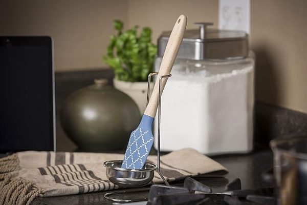 Tablecraft Stainless Steel Vertical Spoon Rest, 8-1/4"H - Image 4