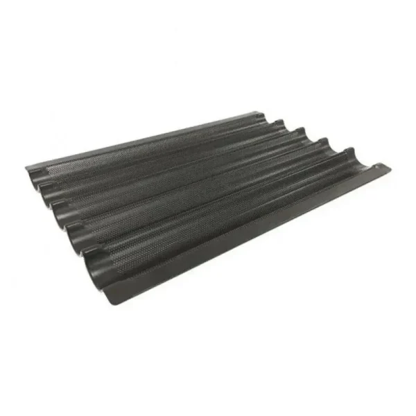 SANNENG SN1598 AL.ALLOY 5 ROWS BAGUETTE TRAY ( NON-STICK) - Image 2