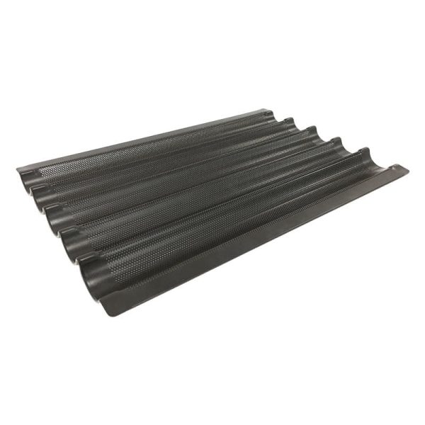 SANNENG SN1598 AL.ALLOY 5 ROWS BAGUETTE TRAY ( NON-STICK)