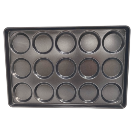Sanneng SN1616 ALUSTEEL HAMBURGER BUN PAN( NON-STICK) - Image 3