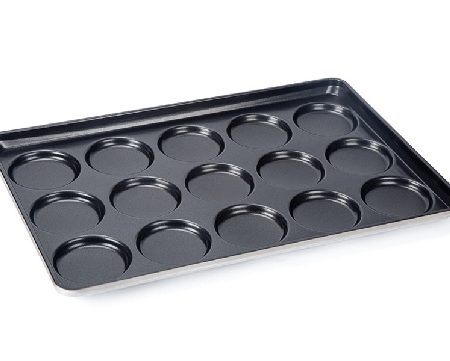 Sanneng SN1616 ALUSTEEL HAMBURGER BUN PAN( NON-STICK)